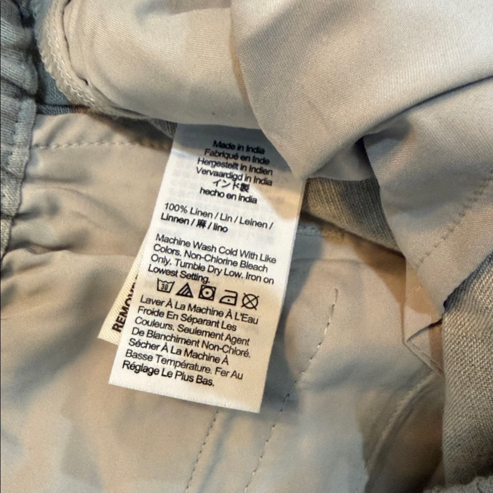NWT - J.Crew wide-leg seaside pant in linen - Medium - Picture 6 of 9